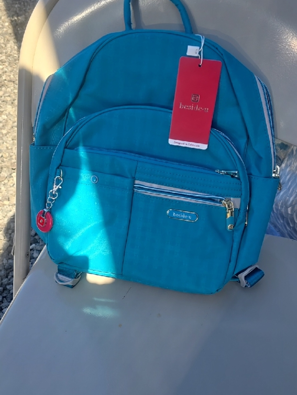 Kids Turquise Backpack - Lightweight School & Travel Bag ( RFID AREA)